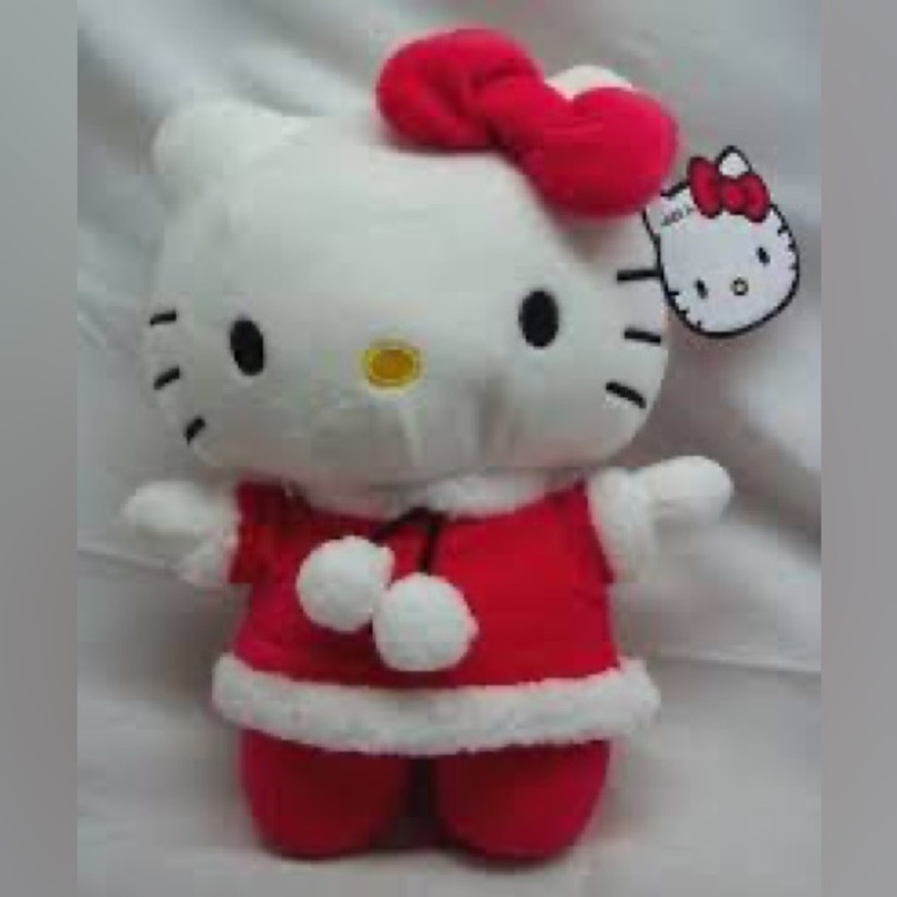 Hello Kitty Red and White Stuffed Animal (1)